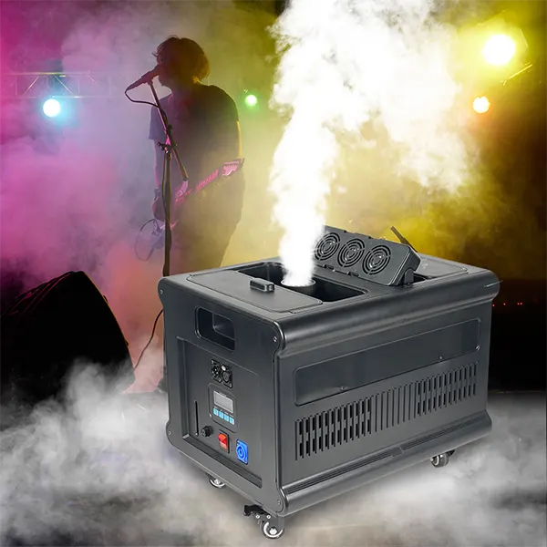 600W Dual Haze Machine With DMX512 & Remote Controller with ABS housing