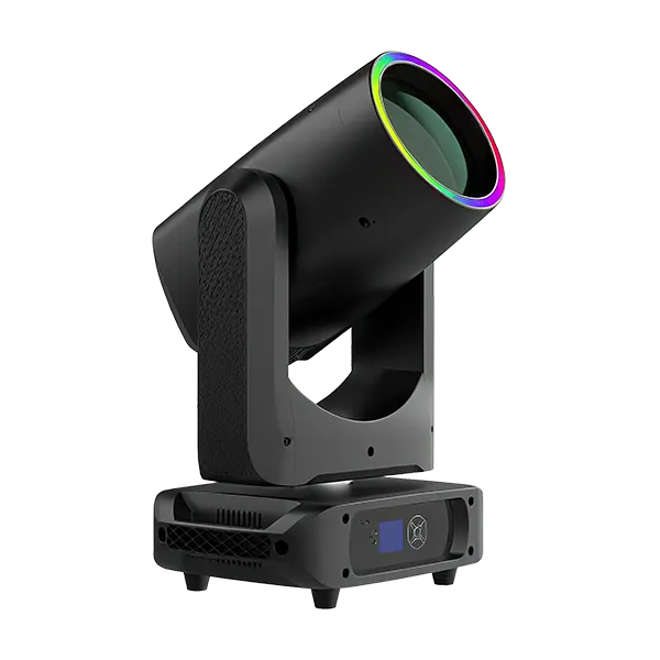 250W LED + RGB RING Moving Head Beam Light